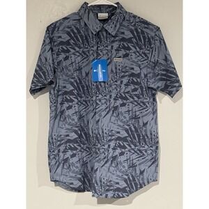 NEW Men's Size Small Columbia Rogers Peak Printed Short Sleeve Shirt XM8259-449